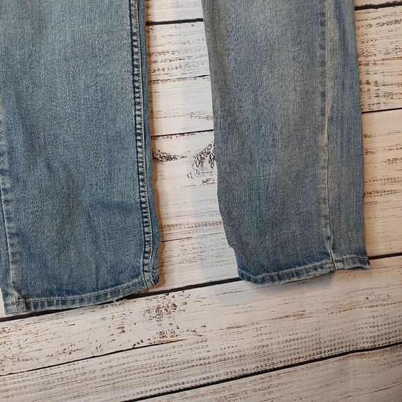 Helix Men's Jeans Size 29x30 Medium Wash Relaxed Fit Straight Leg - Picture 5 of 16